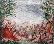 James Ensor The Tormens of St.Anthony oil